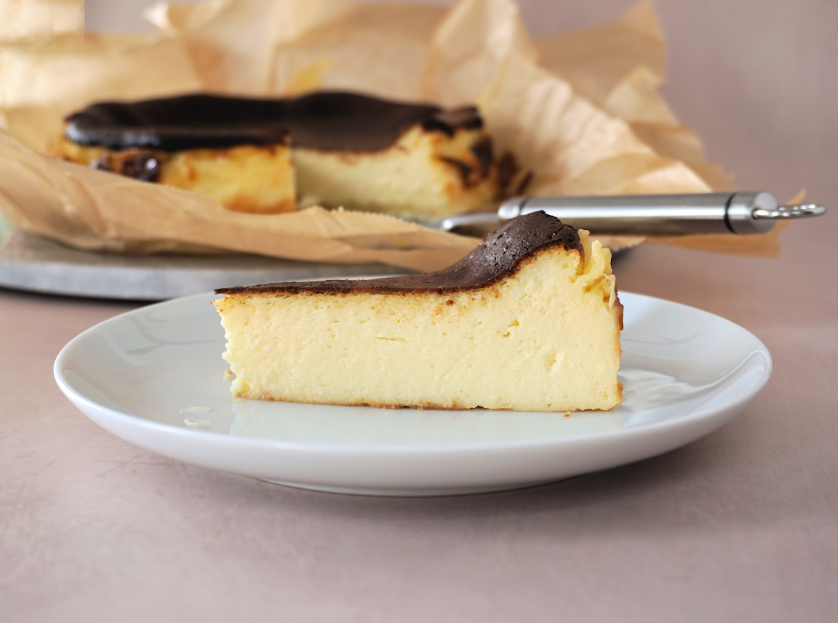 Burnt Basque Cheesecake Recipe Cuisine Fiend